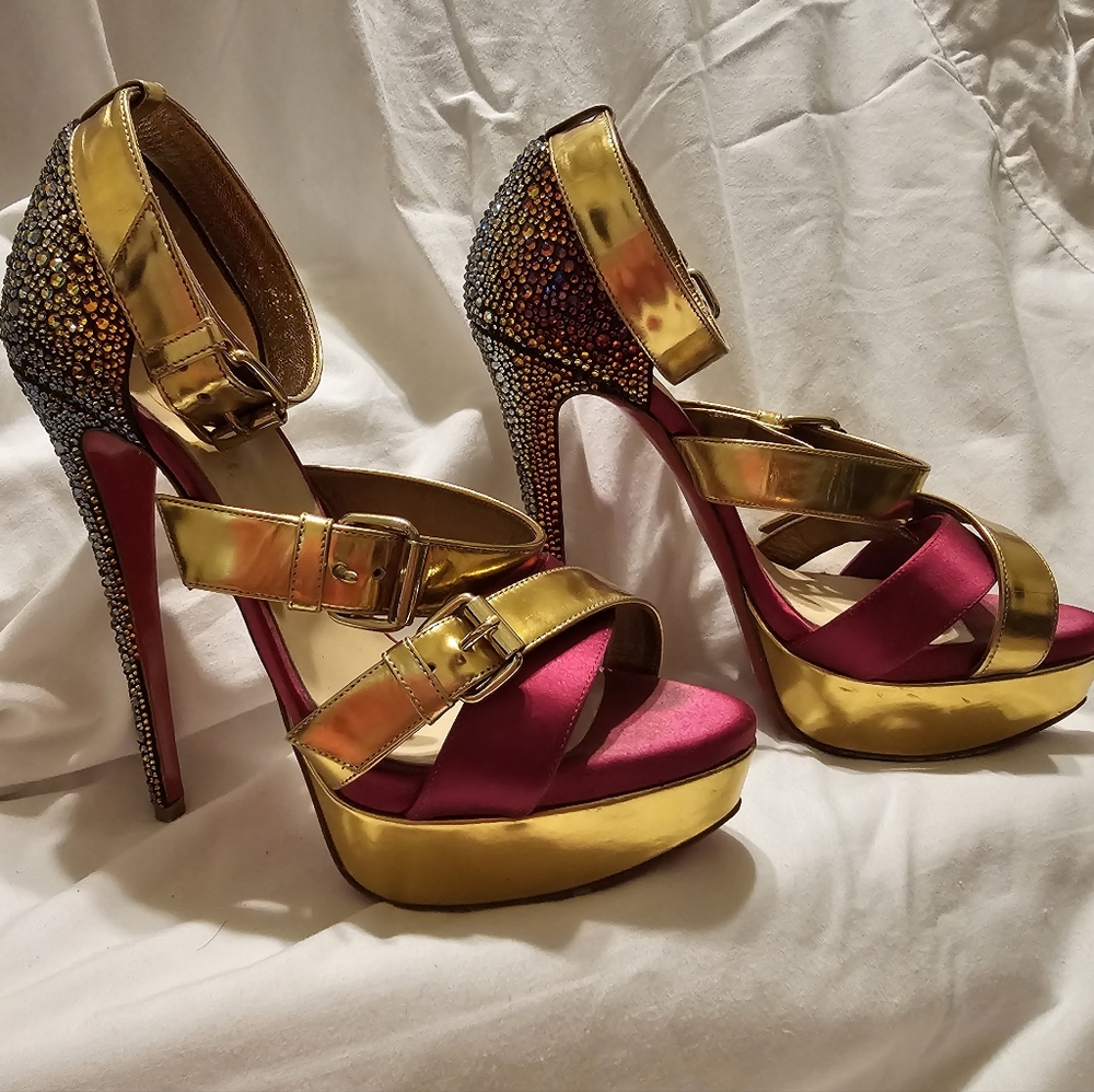 Christian Louboutin Studded heels